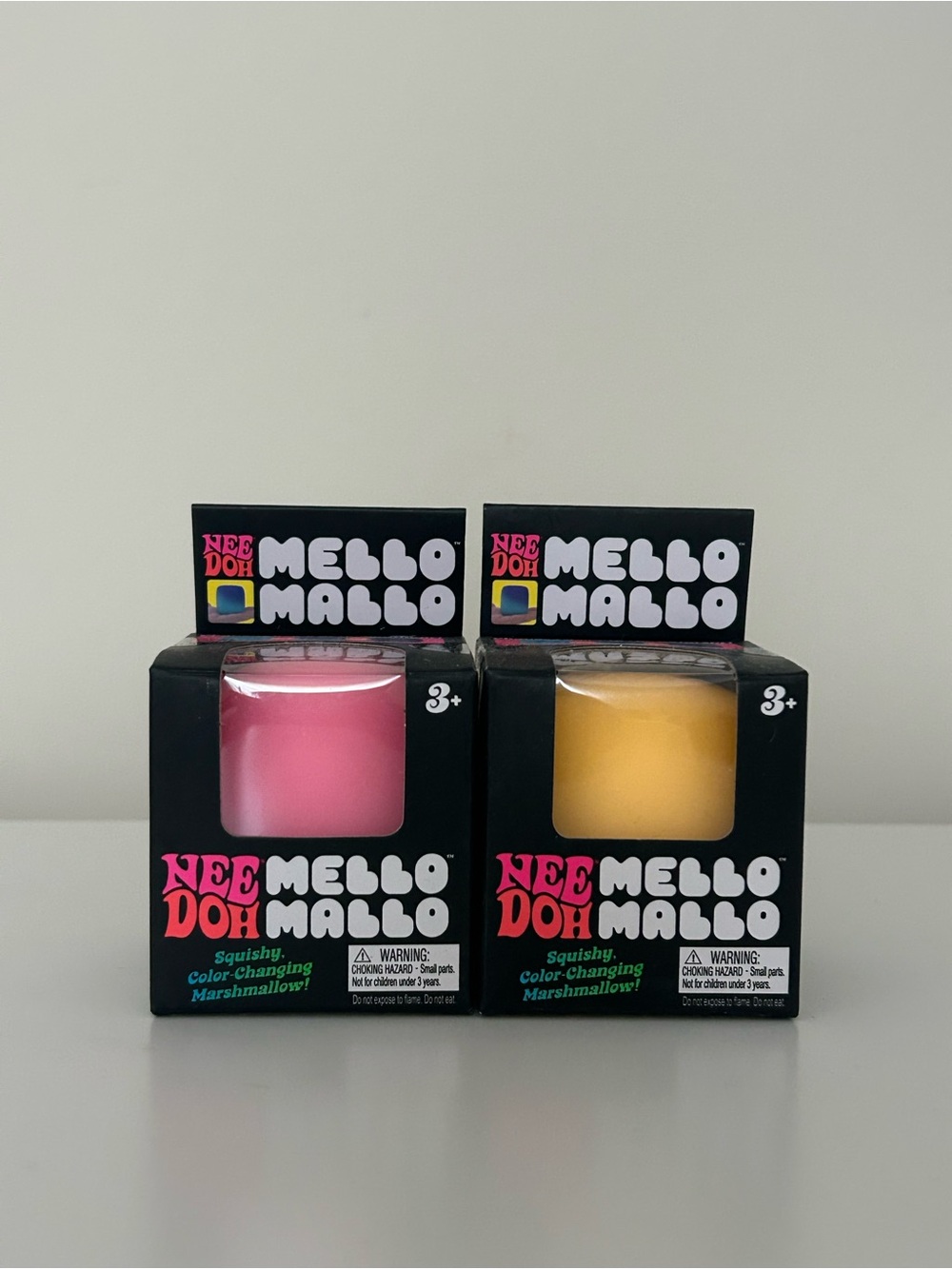 Needoh Mello Mallo Color-Changing Marshmallow Stress Toy - Yellow ONLY